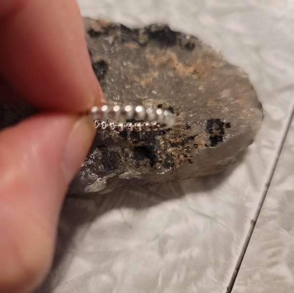 *Sold* Pandora Ale Sterling Silver Beaded Ring Size 7 - Picture 5 of 7